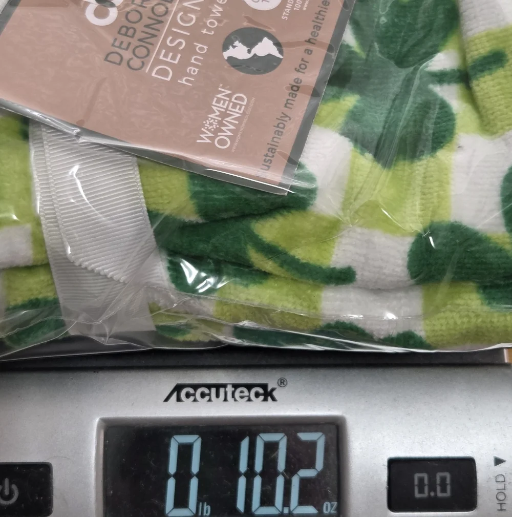Deborah Connolly Designs Green Shamrock‎ Checkered Kitchen Hand Towels